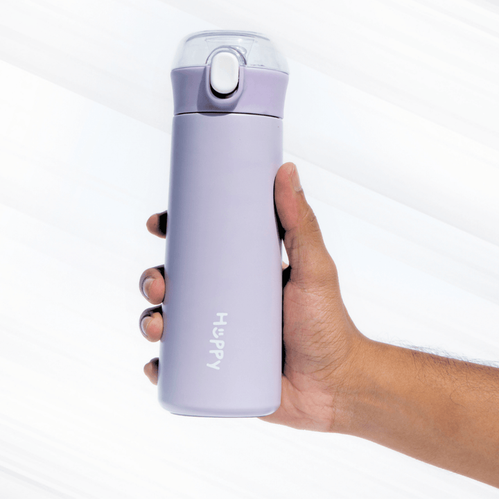 The Happy Flask | Effortless Push - Button Tumbler Flasks