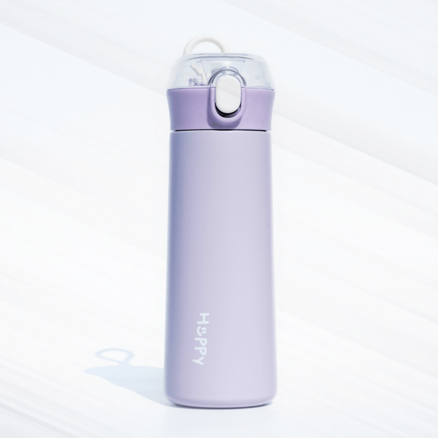 The Happy Flask | Effortless Push - Button Tumbler Flasks