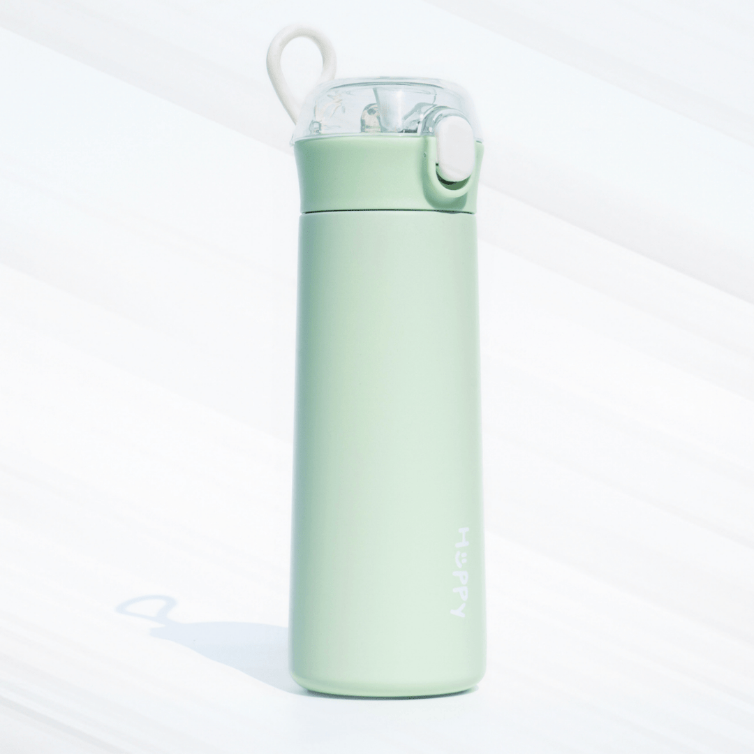 The Happy Flask | Effortless Push - Button Tumbler Flasks