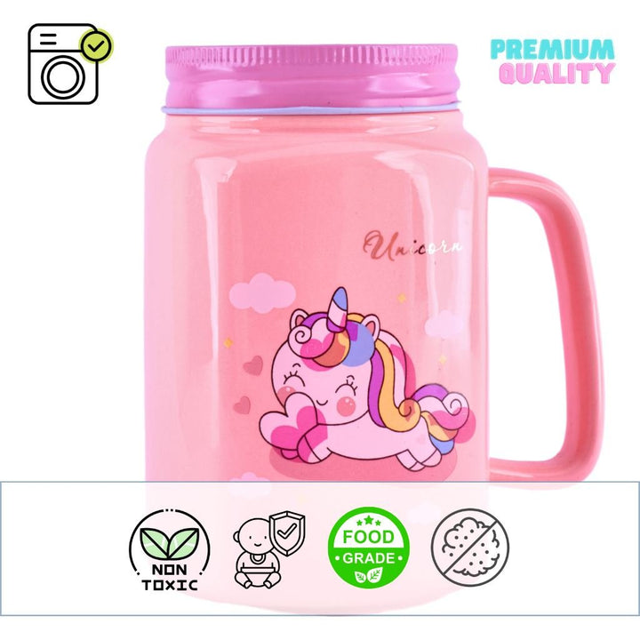The Pink Unicorn Mason Jar For Your Magical Brews JAR