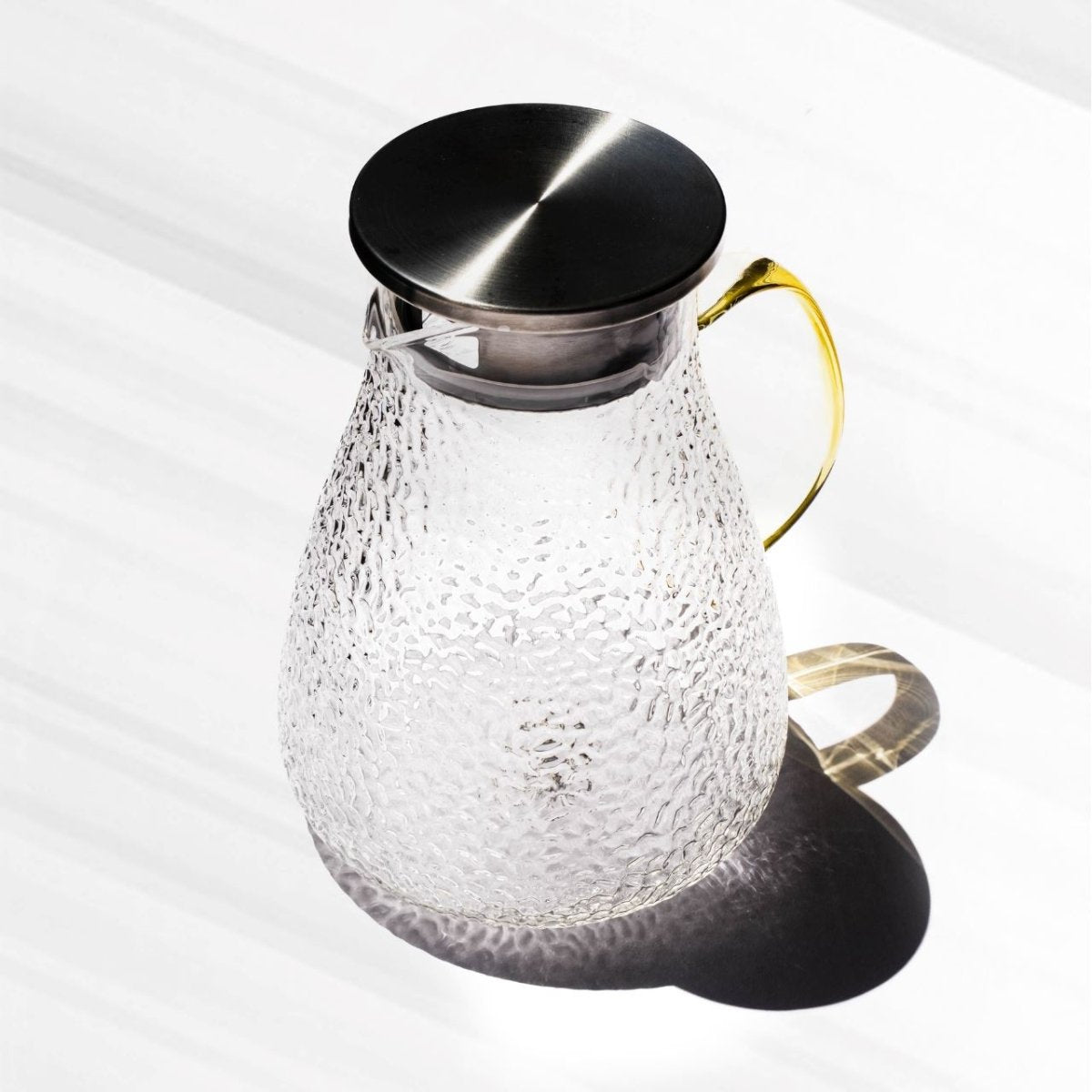 The Textured Glass Pitcher That Makes a Splash (1600ml) Jug