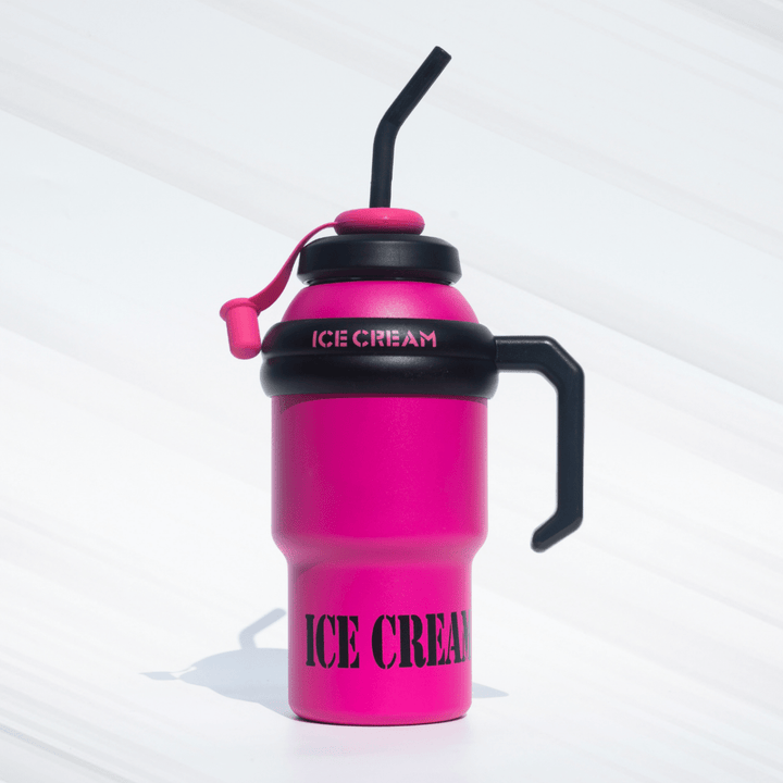 Trendy Ice Cream Tumbler – Stanley Style, Insulated & Stylish Flasks