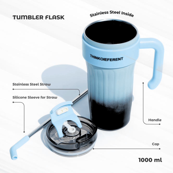 Trendy Pastel Tumbler – Stanley Style & Insulated Perfection Flasks