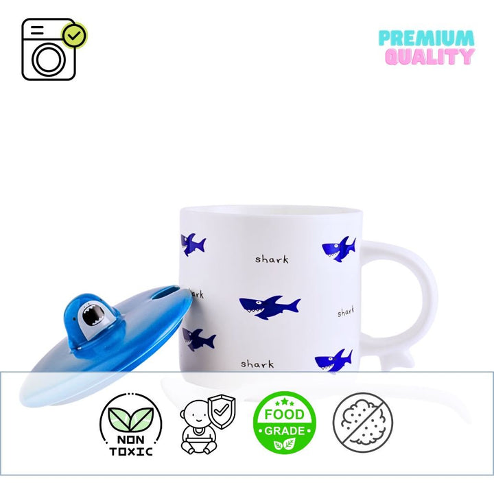 WILD SHARK CERAMIC MUG Ceramic Mug