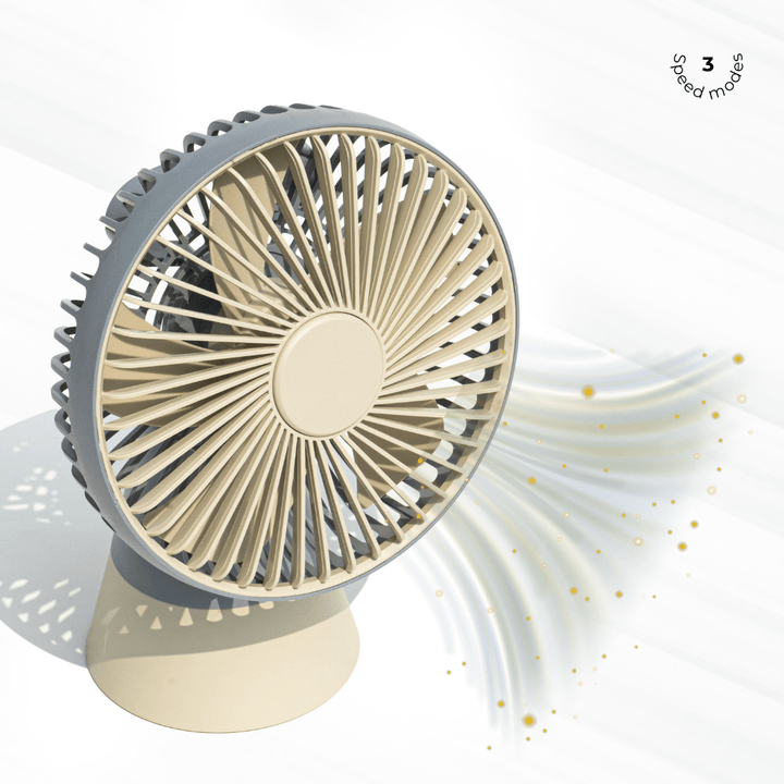 Windmill - Rechargeable Portable Fan (Dessert) Fans