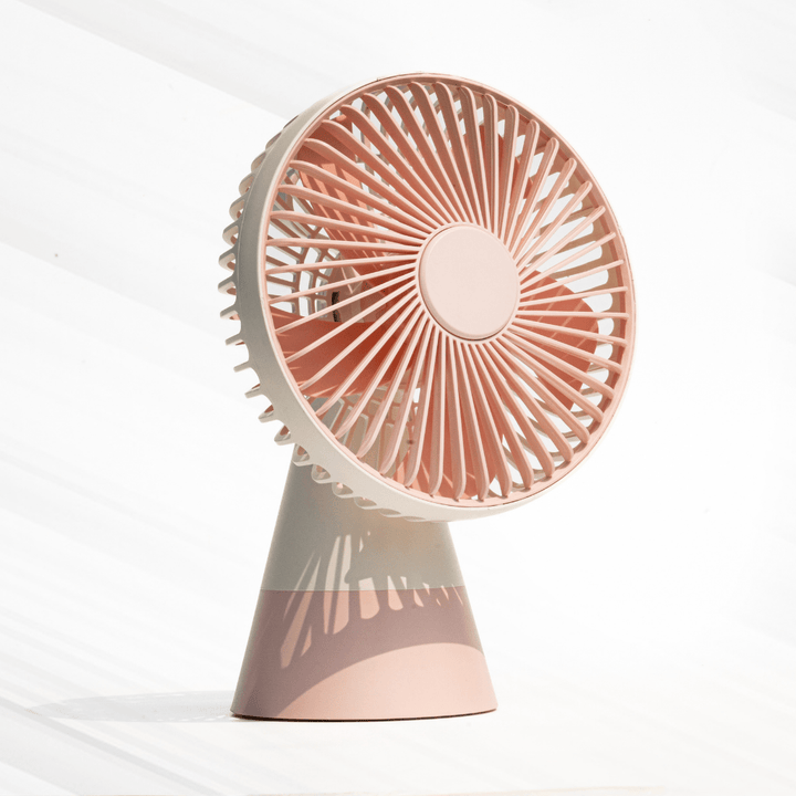 Windmill - Rechargeable Portable Fan (Pink) Fans