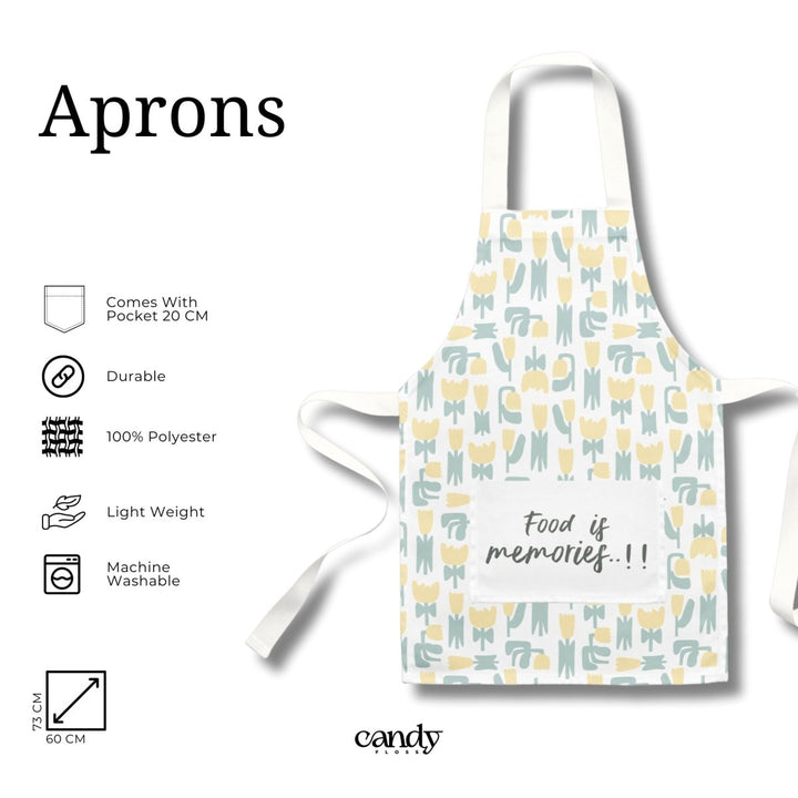 Apron - Yellow Flower Aprons