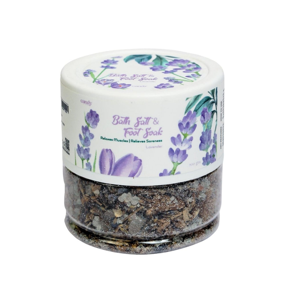 Bath Salt and Foot Soak - Lavender (200 gm) Personal Care