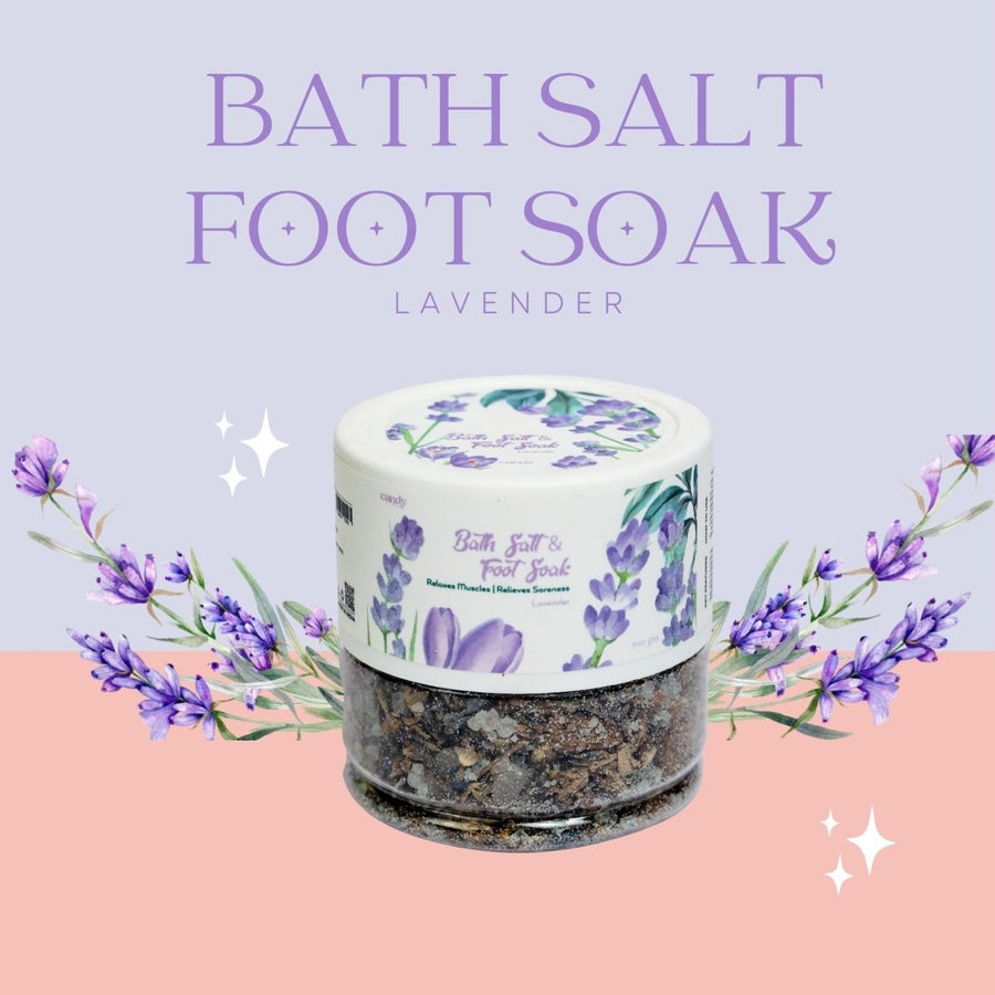 Bath Salt and Foot Soak - Lavender (200 gm) Personal Care