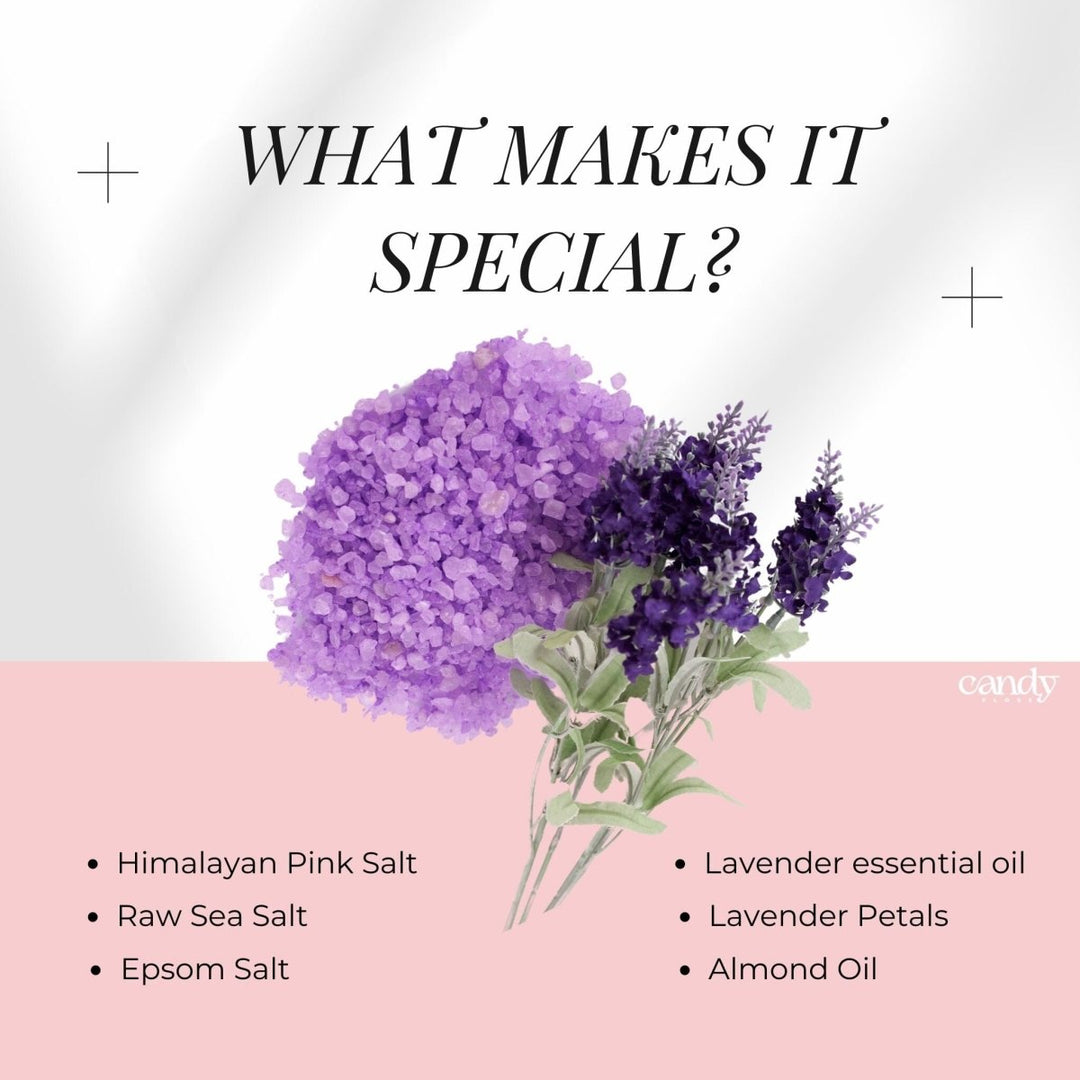 Bath Salt and Foot Soak - Lavender (200 gm) Personal Care