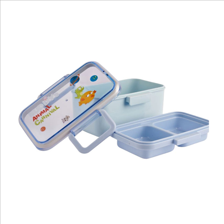 BUDDY ANIMAL LUNCH BOX Lunch Boxes & Totes CandyFlossstores BLUE 750ml 