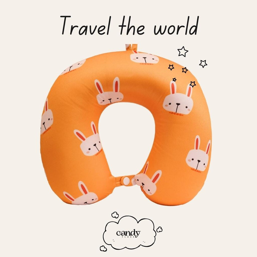 Bunnies in the Clouds : Memory Foam Neck Pillow! Neck Pillow