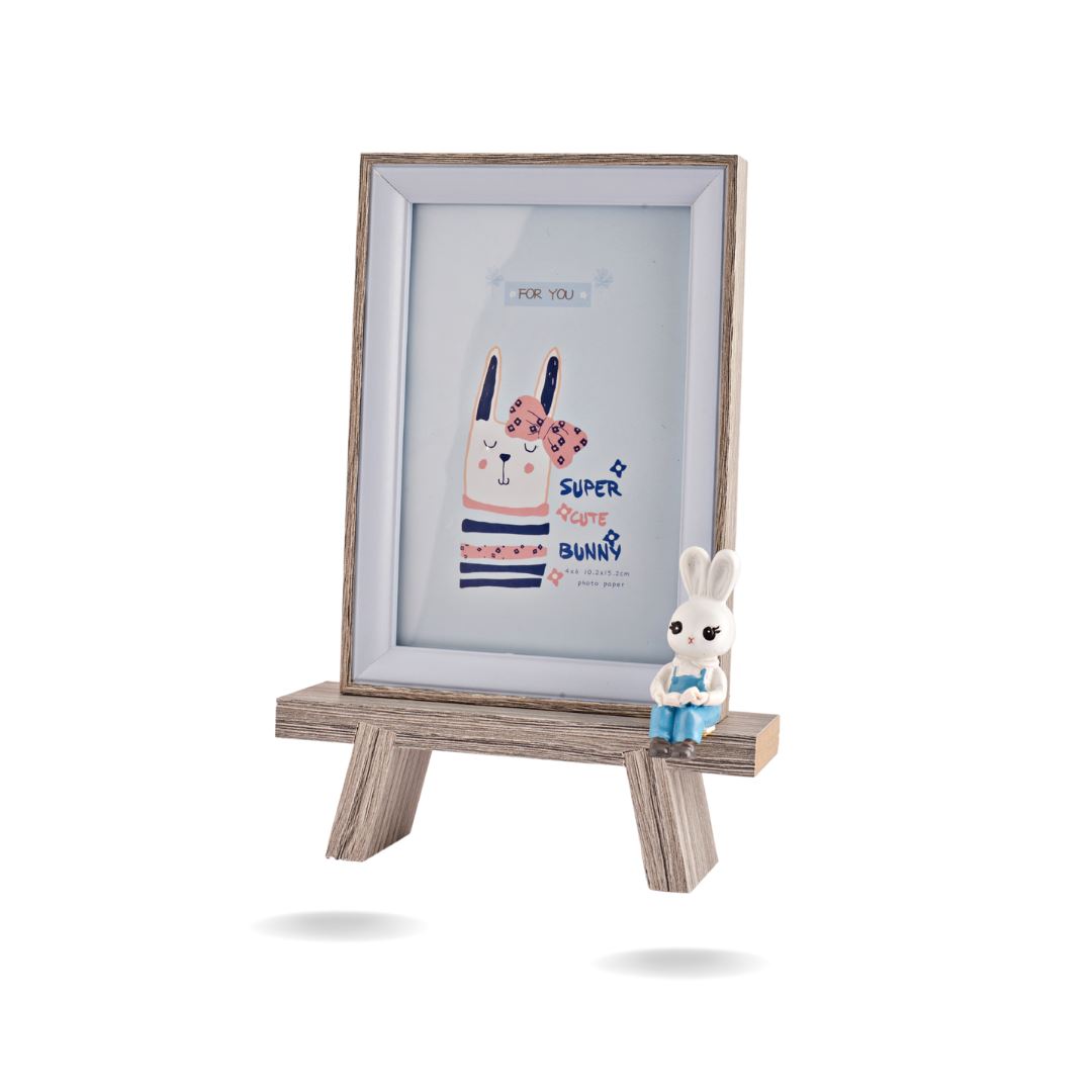 BUNNY GIRL PHOTO FRAME Home Decor CandyFlossstores BLUE 