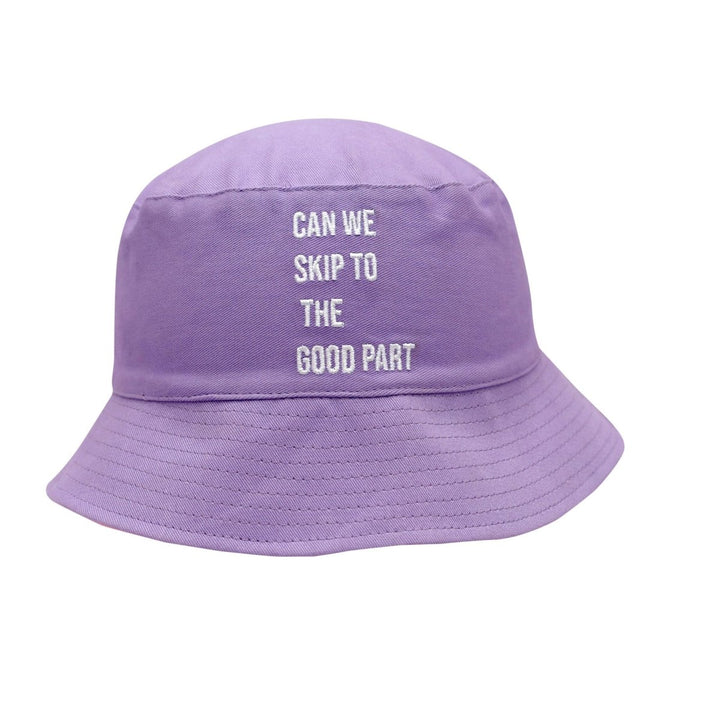 Candy Bucket Hat - Reversible (Pink & Purple) Caps