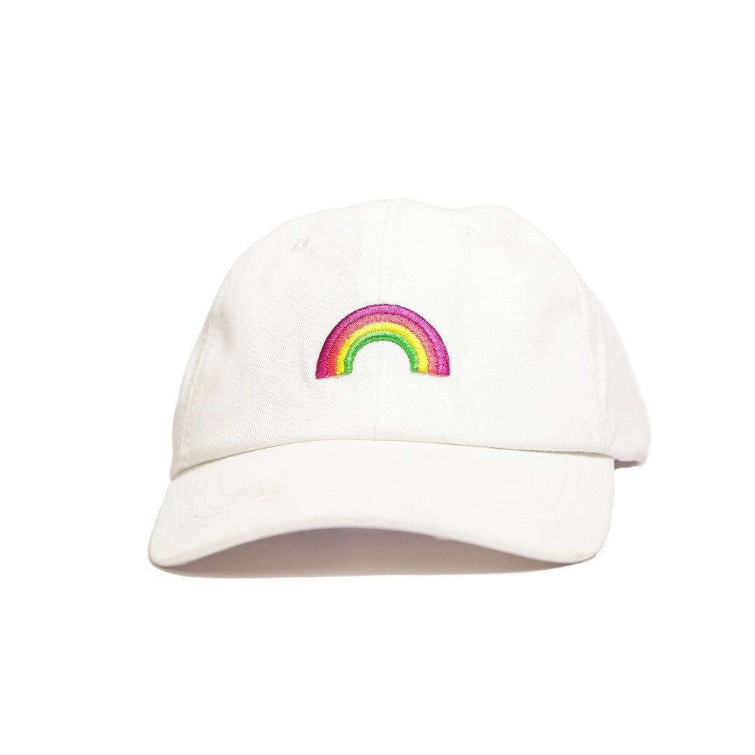 Candy Cap with 3D Rainbow Embroidery Caps