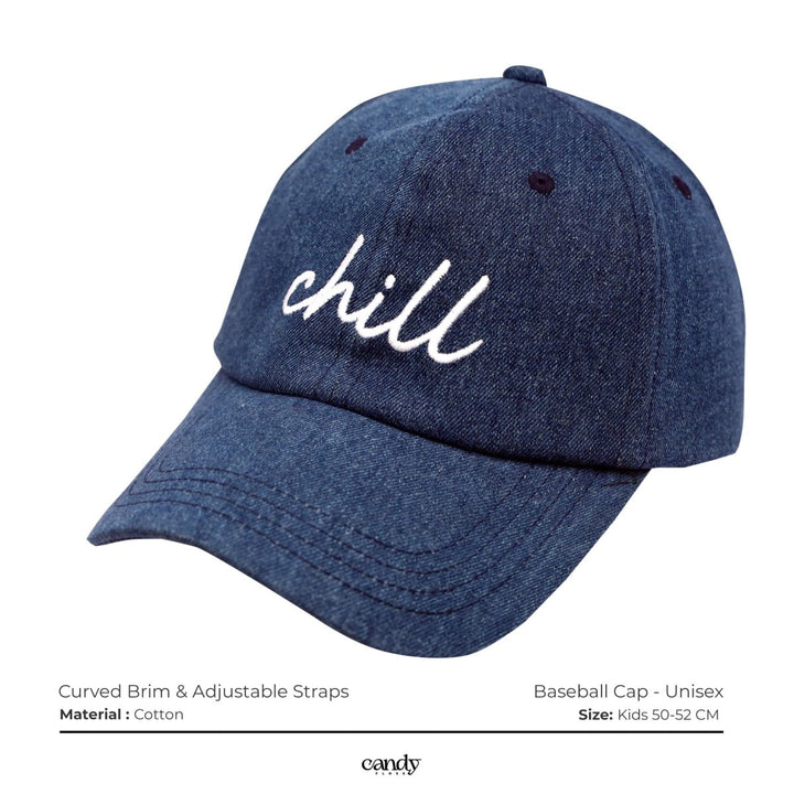 Candy Denim 'Chill' Cap Caps