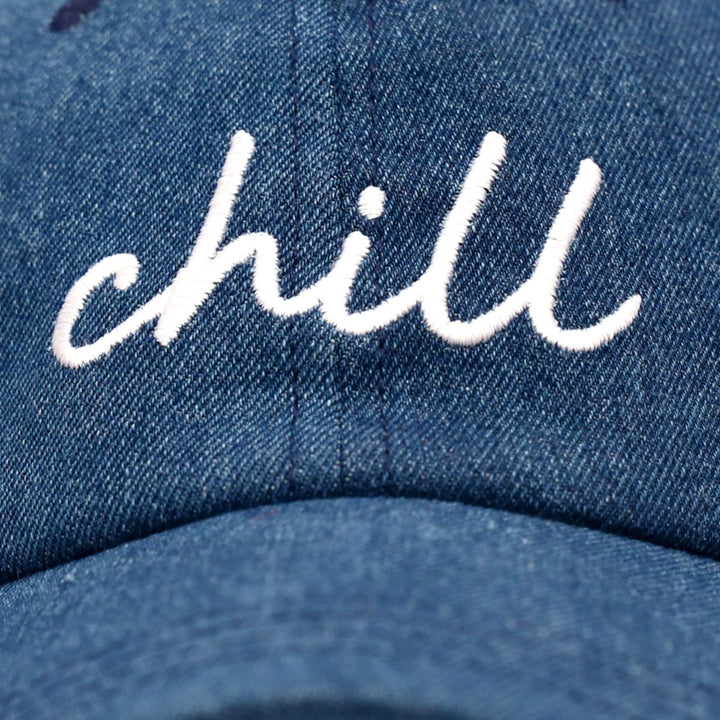 Candy Denim 'Chill' Cap Caps