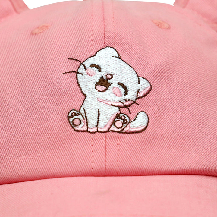 Candy Kitty Baseball Cap - Pink caps CandyFlossstores 