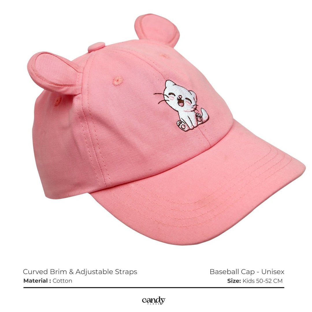 Candy Kitty Ears Baseball Cap Caps