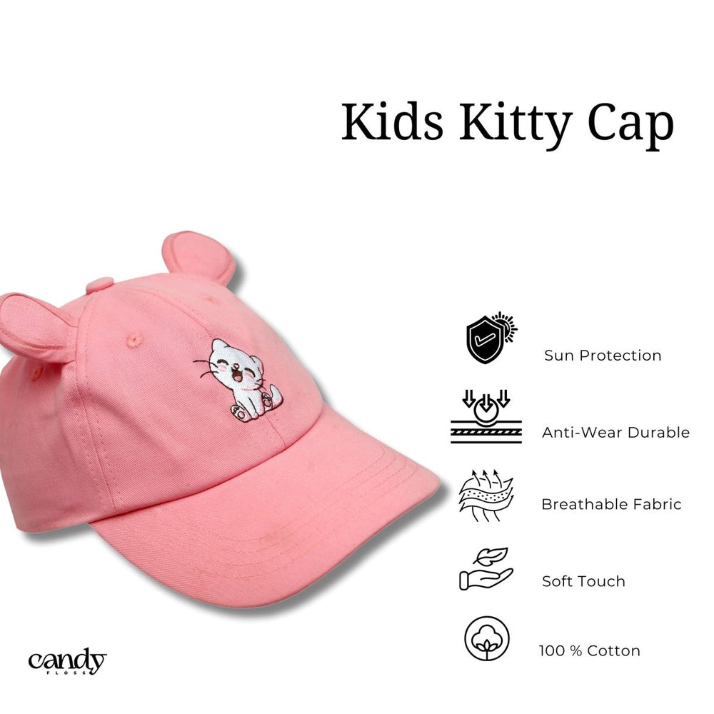 Candy Kitty Ears Baseball Cap Caps