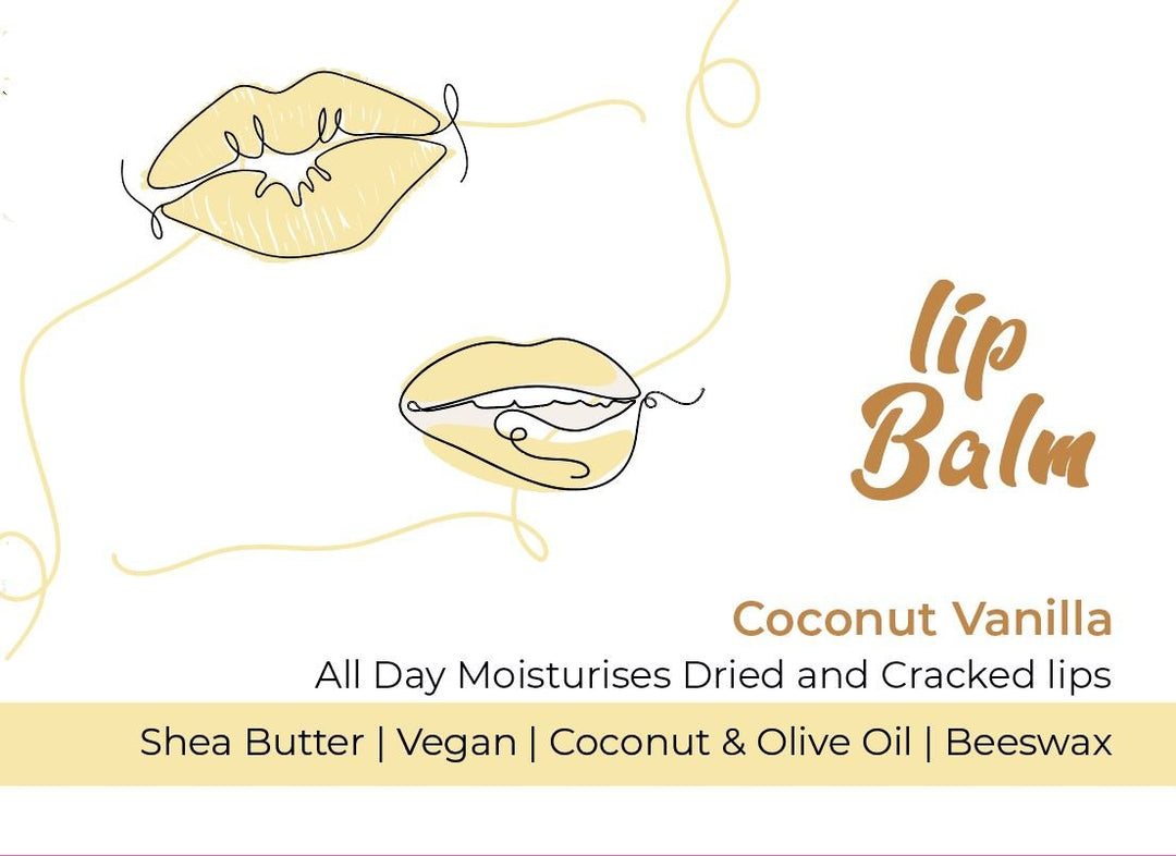 Candy Lip Balm - Coconut Vanilla (8gm) Lip Balm