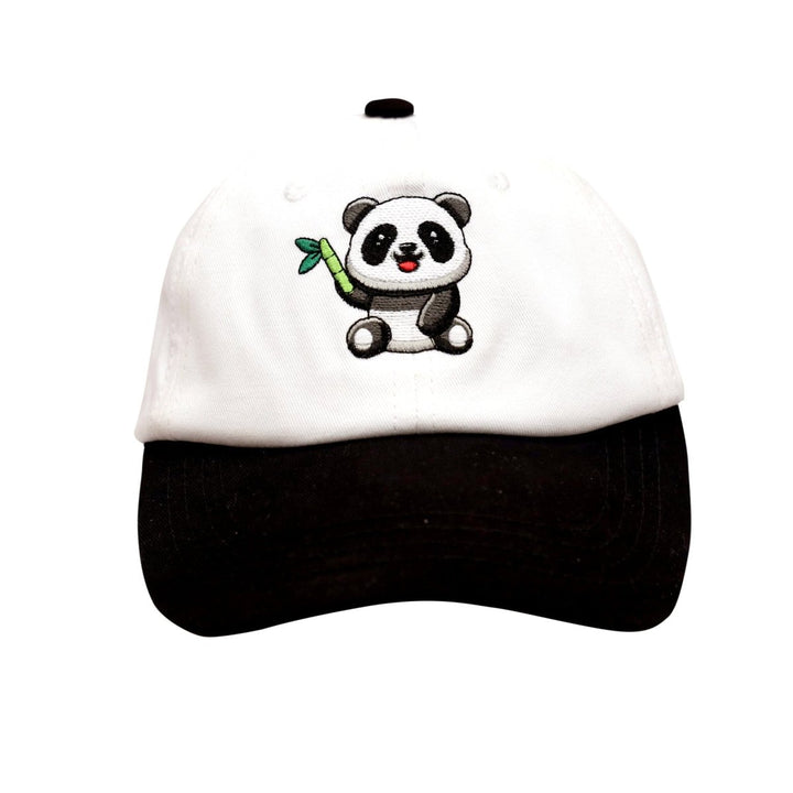 Candy Panda Baseball Cap - Black & White Caps