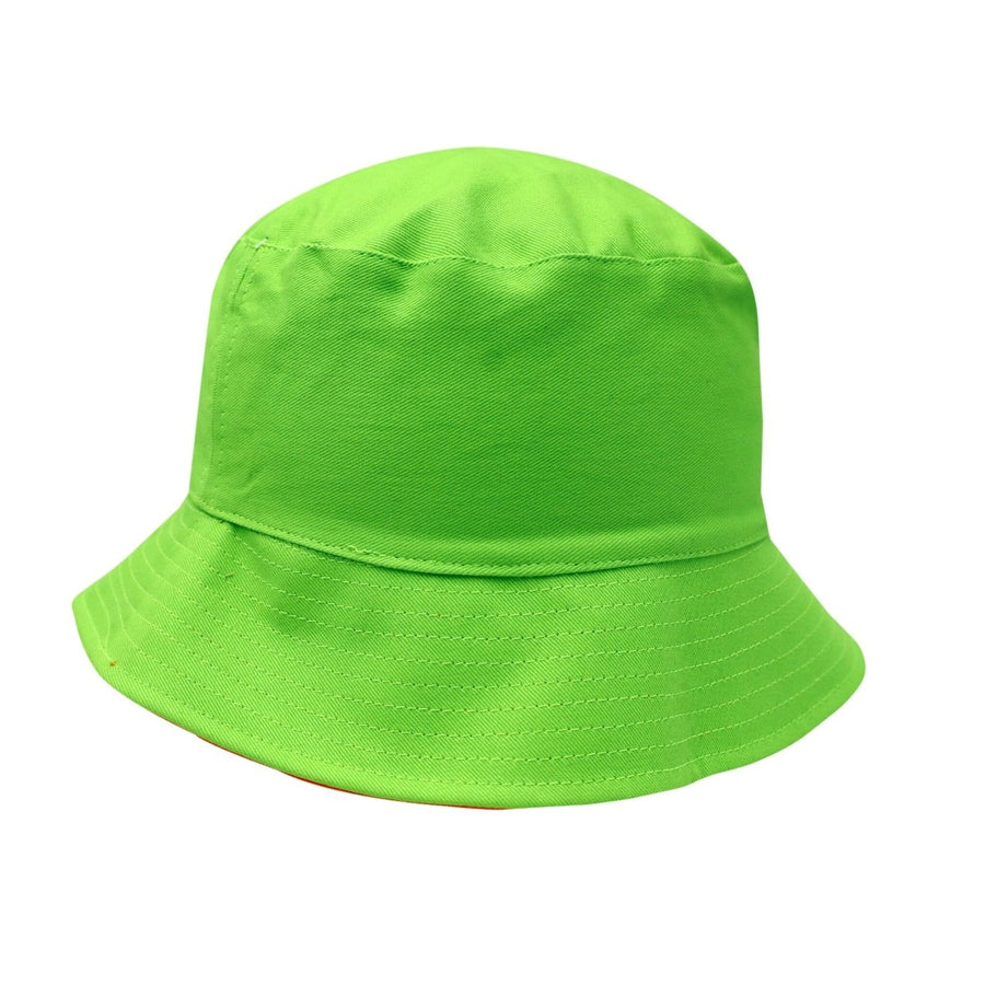 Candy Reversible Bucket Hat (Orange & Green) Caps