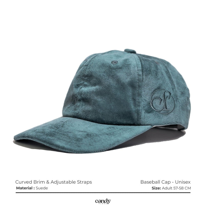 Candy Suede Baseball Cap - Blue Caps