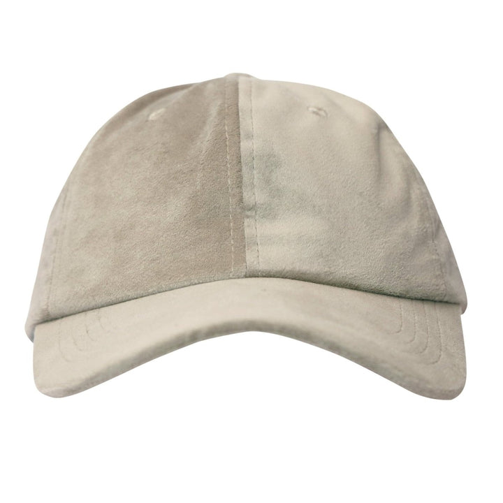 Candy Suede Baseball Cap - Light Brown Caps
