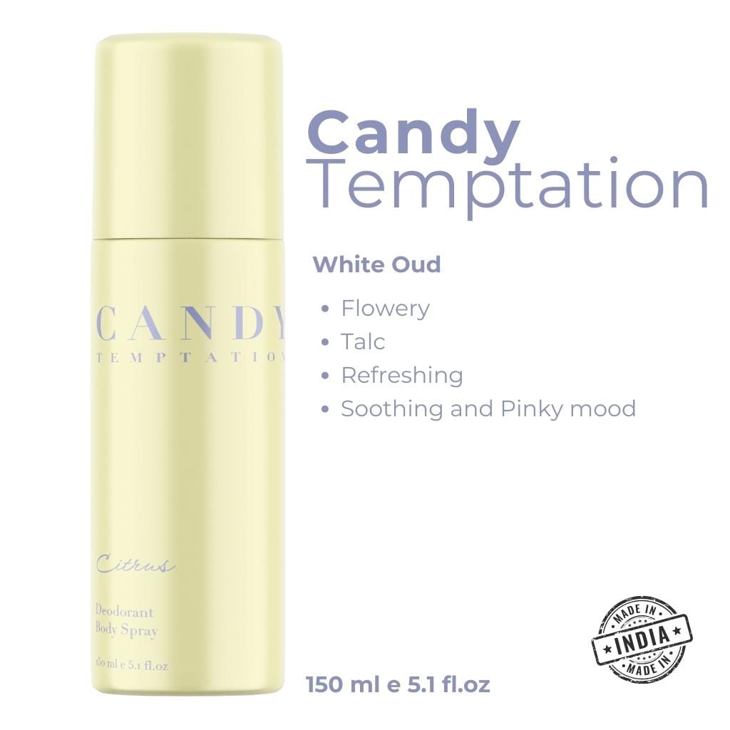 Candy Temptation Deodorant - Citrus deodorant CandyFlossstores 