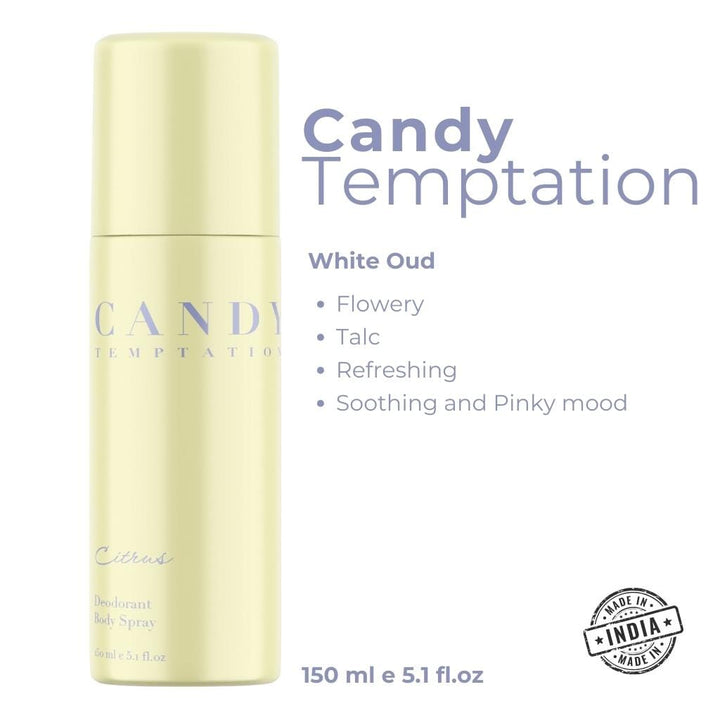 Candy Temptation Deodorant - Citrus deodorant CandyFlossstores 