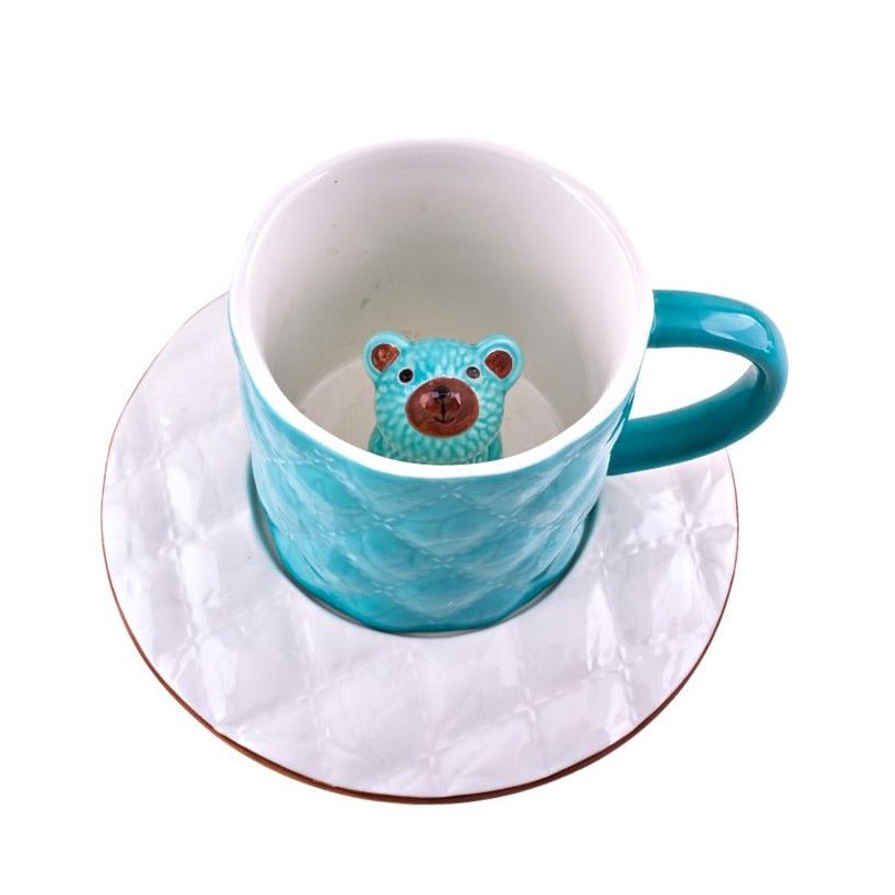 Ceramic Mug with Hidden Animal Inside Luxe Mugs