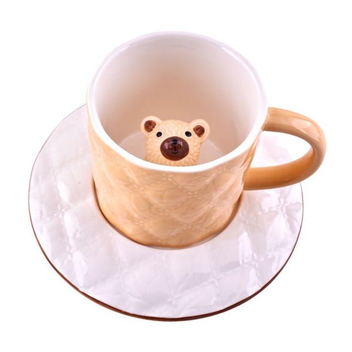 Ceramic Mug with Hidden Animal Inside Luxe Mugs