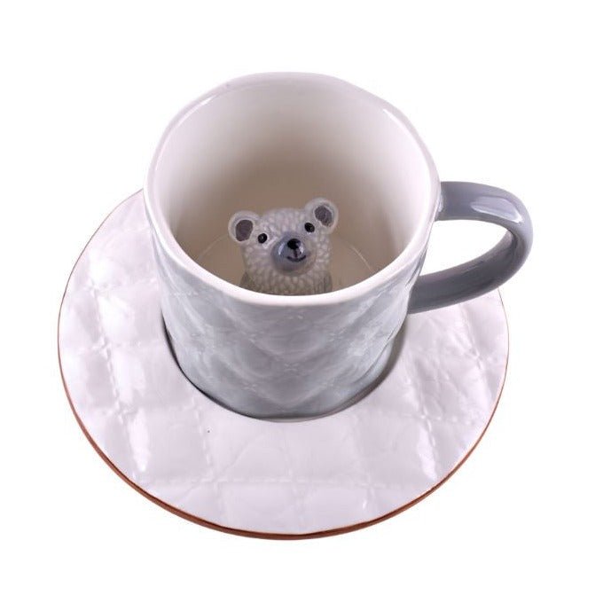 Ceramic Mug with Hidden Animal Inside Luxe Mugs