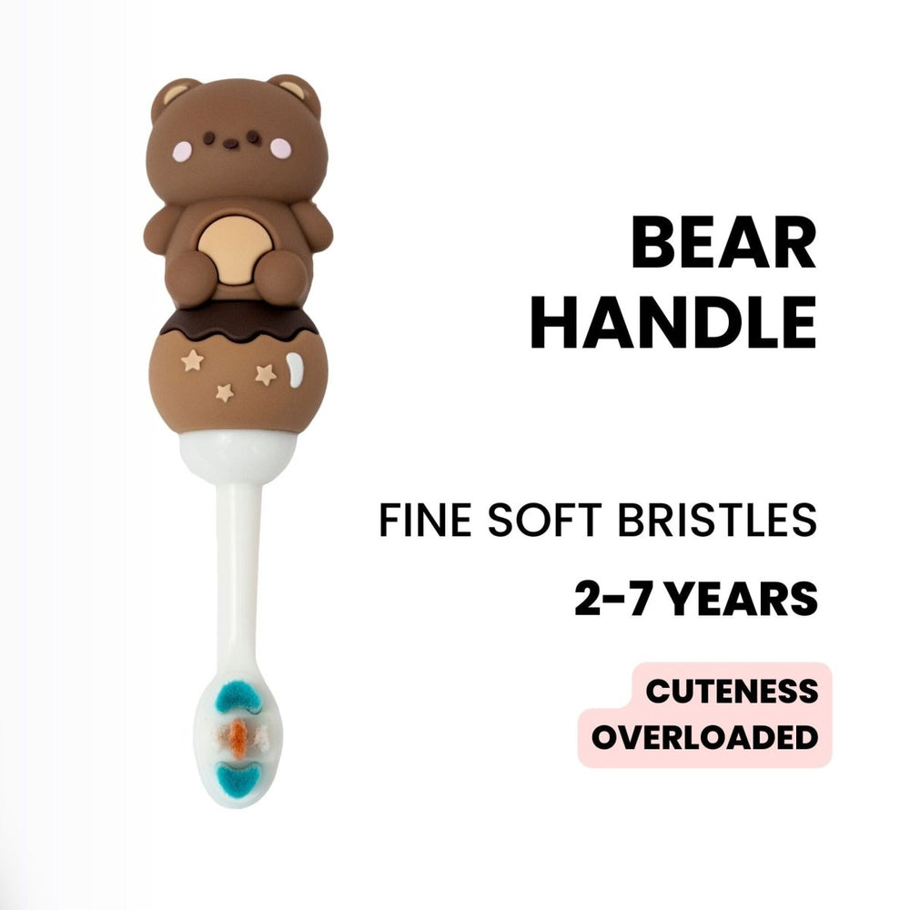 Cute Bear Handle Soft Kids Toothbrush Toothbrush