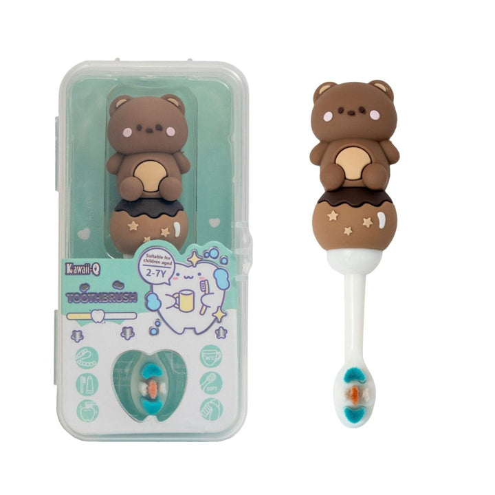 Cute Bear Handle Soft Kids Toothbrush Toothbrush