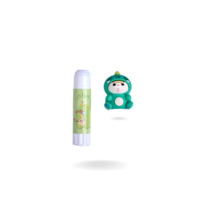 DINO GLUE STICK Stationery CandyFlossstores GREEN 