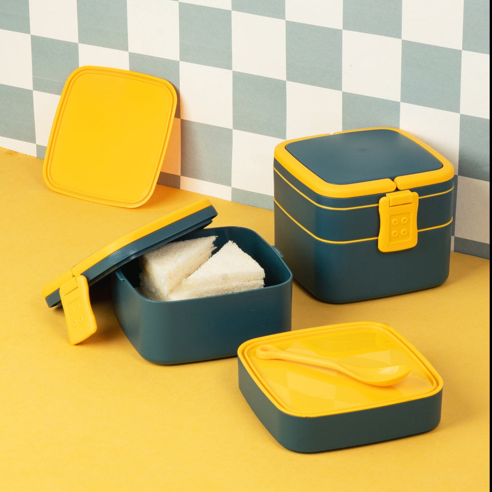 DOUBLE DEKKER LUNCH BOX Lunch Boxes & Totes CandyFlossstores 
