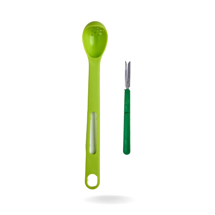 Dual Spoon Kitchenware CandyFlossstores GREEN 