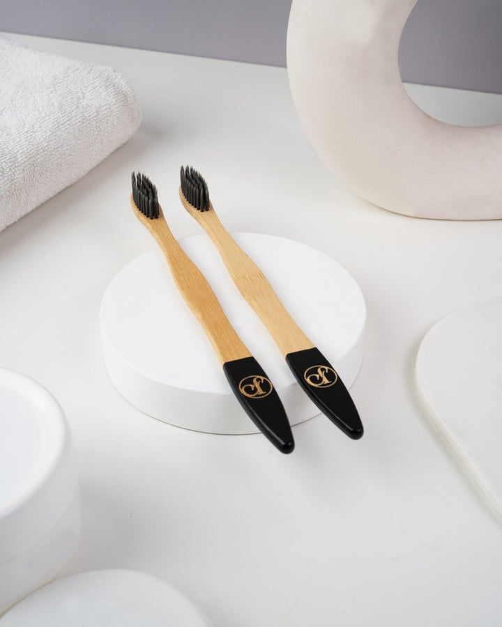 Eco Friendly Fungus Free Bamboo Toothbrush (Set of 2) Toothbrush