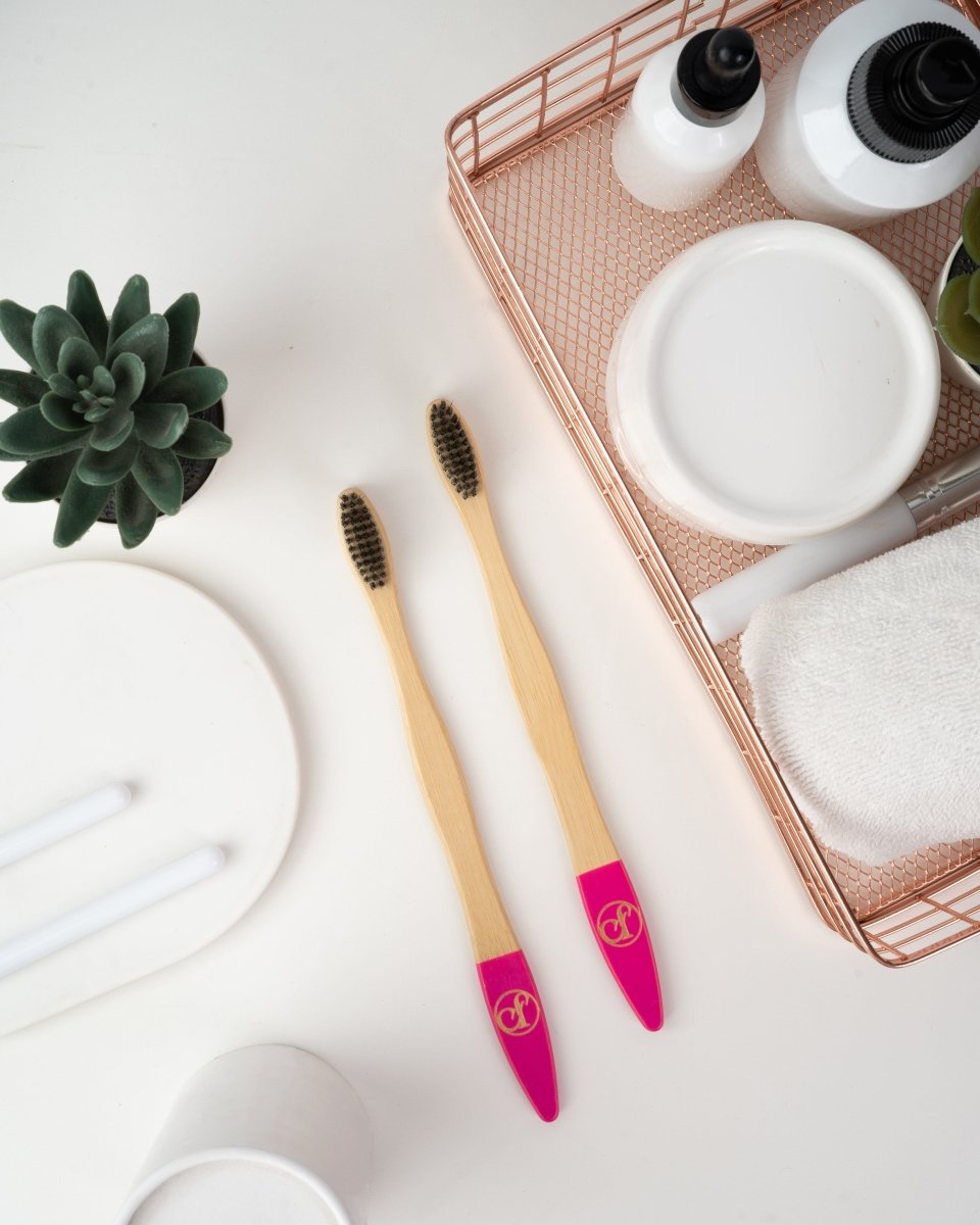 Eco Friendly Fungus Free Bamboo Toothbrush (Set of 2) Toothbrush