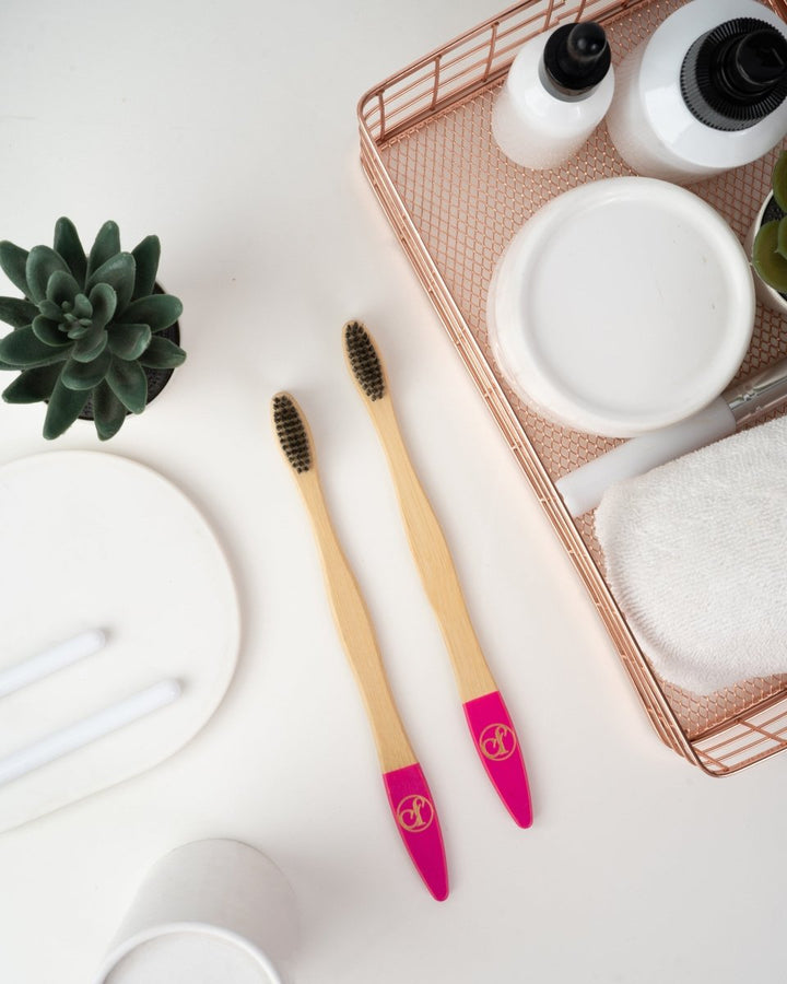 Eco Friendly Fungus Free Bamboo Toothbrush (Set of 2) Toothbrush