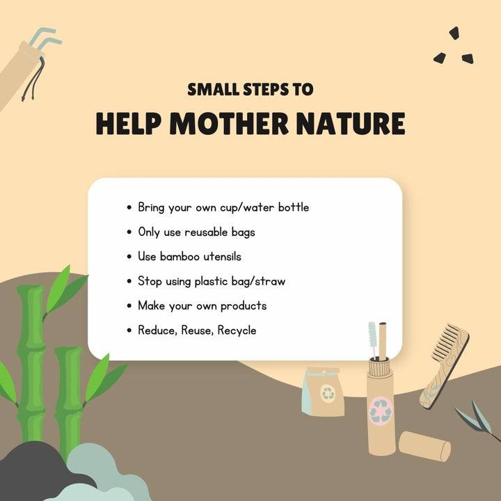Eco Friendly Fungus Free Bamboo Toothbrush (Set of 2) Toothbrush
