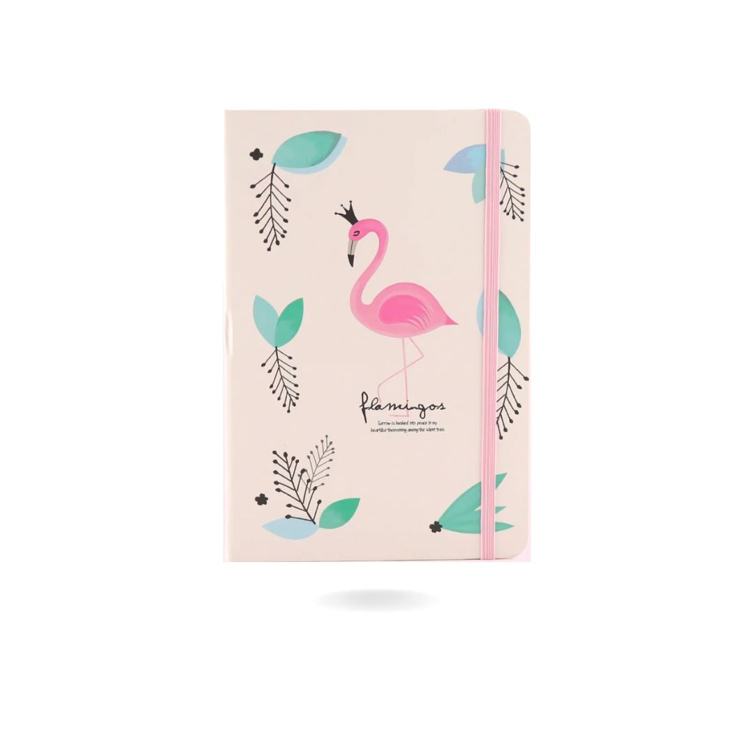 FLAMINGO DIARY Stationery CandyFlossstores STANDING FLAMINGO A5 