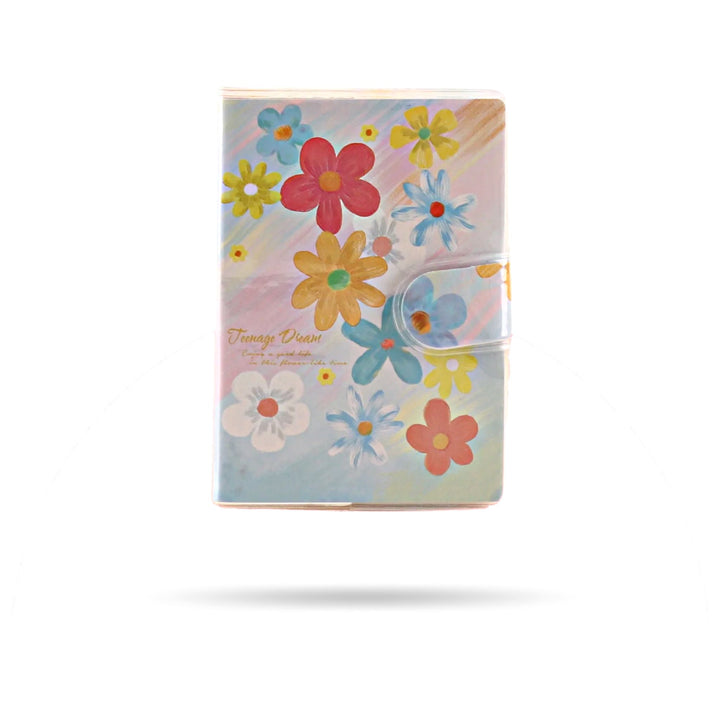 FLORAL MINI DIARY Books CandyFlossstores RAINBOW A7 