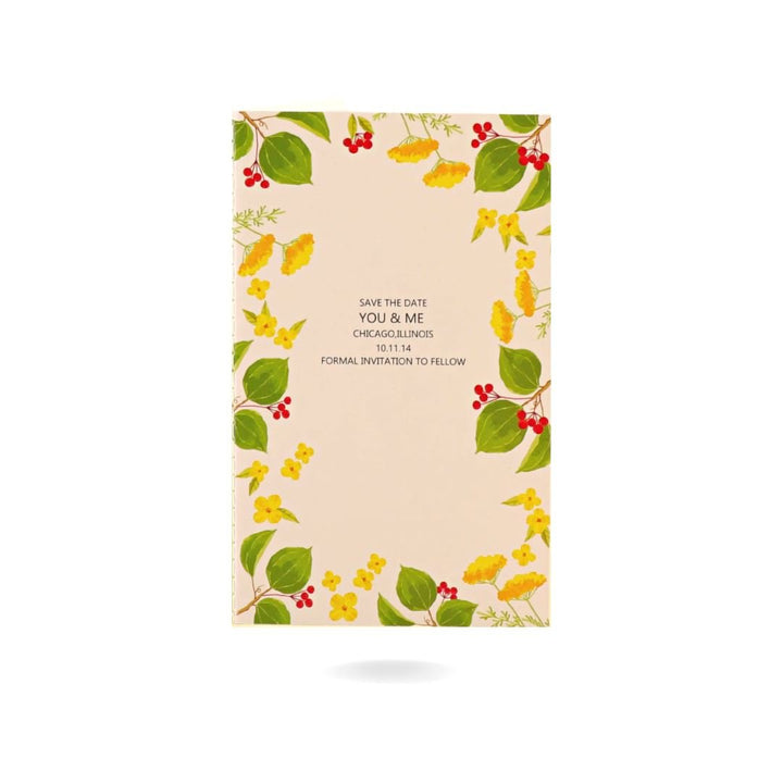 Flower Notepad Diary