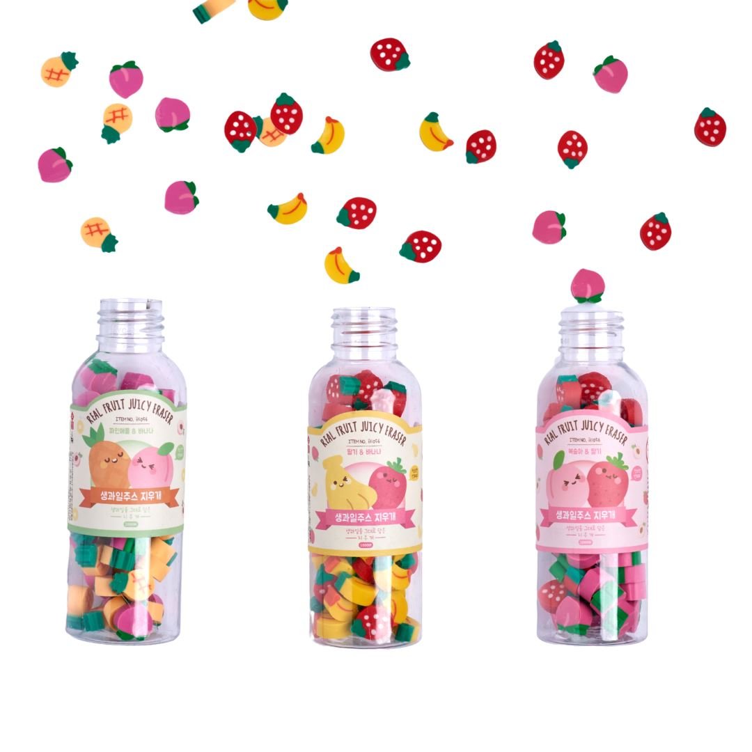 Fruity Juicy Eraser Stationery