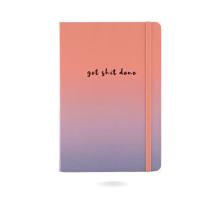 GET SHIT DONE DIARY Stationery CandyFlossstores PINK GET SHIT DONE A5 