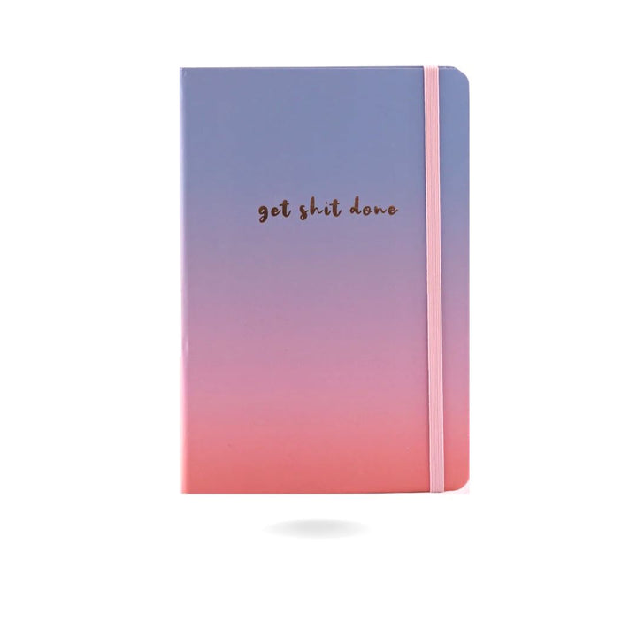 GET SHIT DONE DIARY Stationery CandyFlossstores PURPLE PINK A5 
