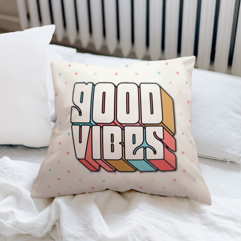 Good Vibes Cushion - Polka Dots Cushion